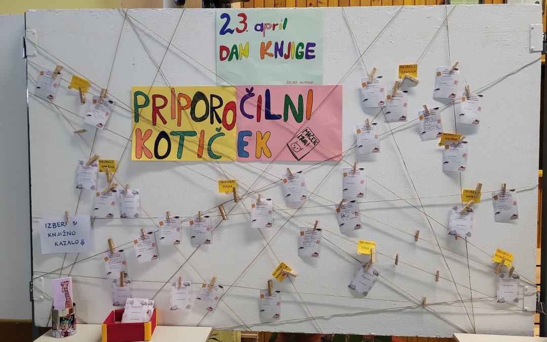 23. april – Svetovni dan knjige na OŠ Muta