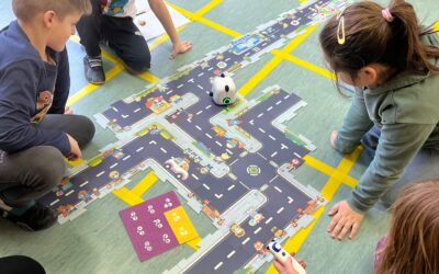 Programiranje robotka v drugem razredu